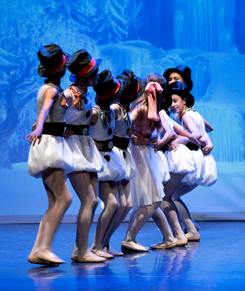Ballet drem school_Spettacolo di danza_pupazzi di neve